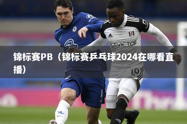 锦标赛PB(锦标赛乒乓球2024在哪看直播)