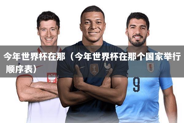 今年世界杯在那(今年世界杯在那个国家举行 顺序表)
