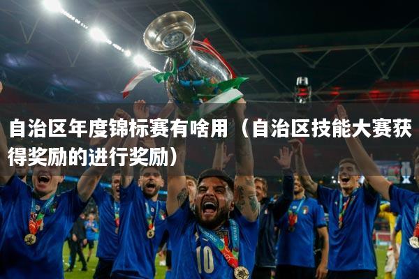 自治区年度锦标赛有啥用（自治区技能大赛获得奖励的进行奖励）